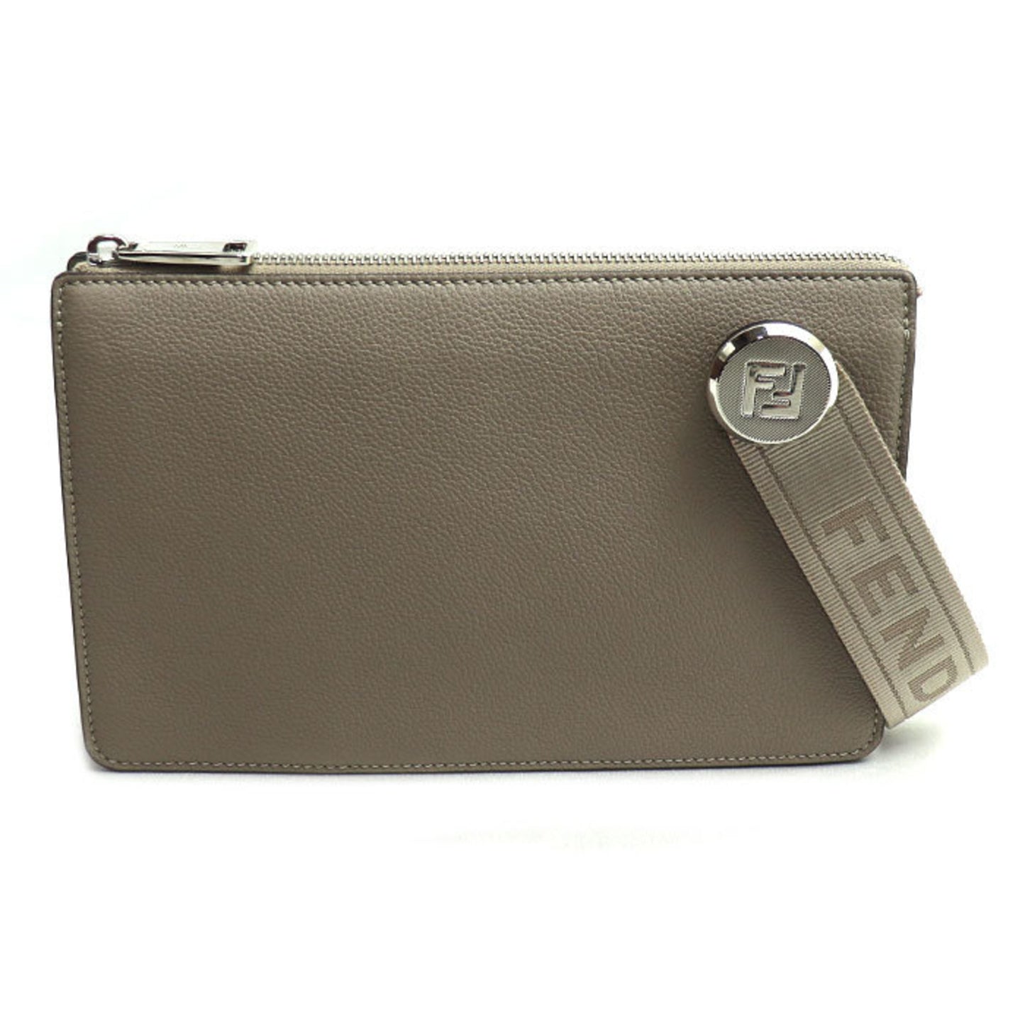 Fendi Others Gray Clutch Bags