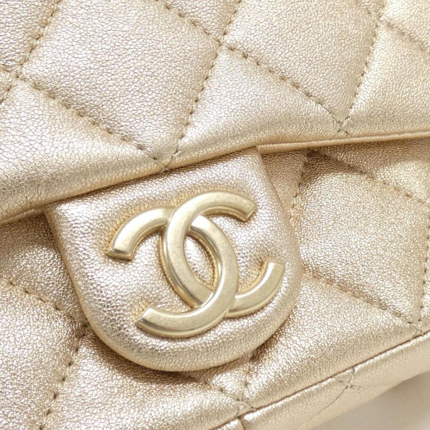 Chanel Others Gold Backpacks