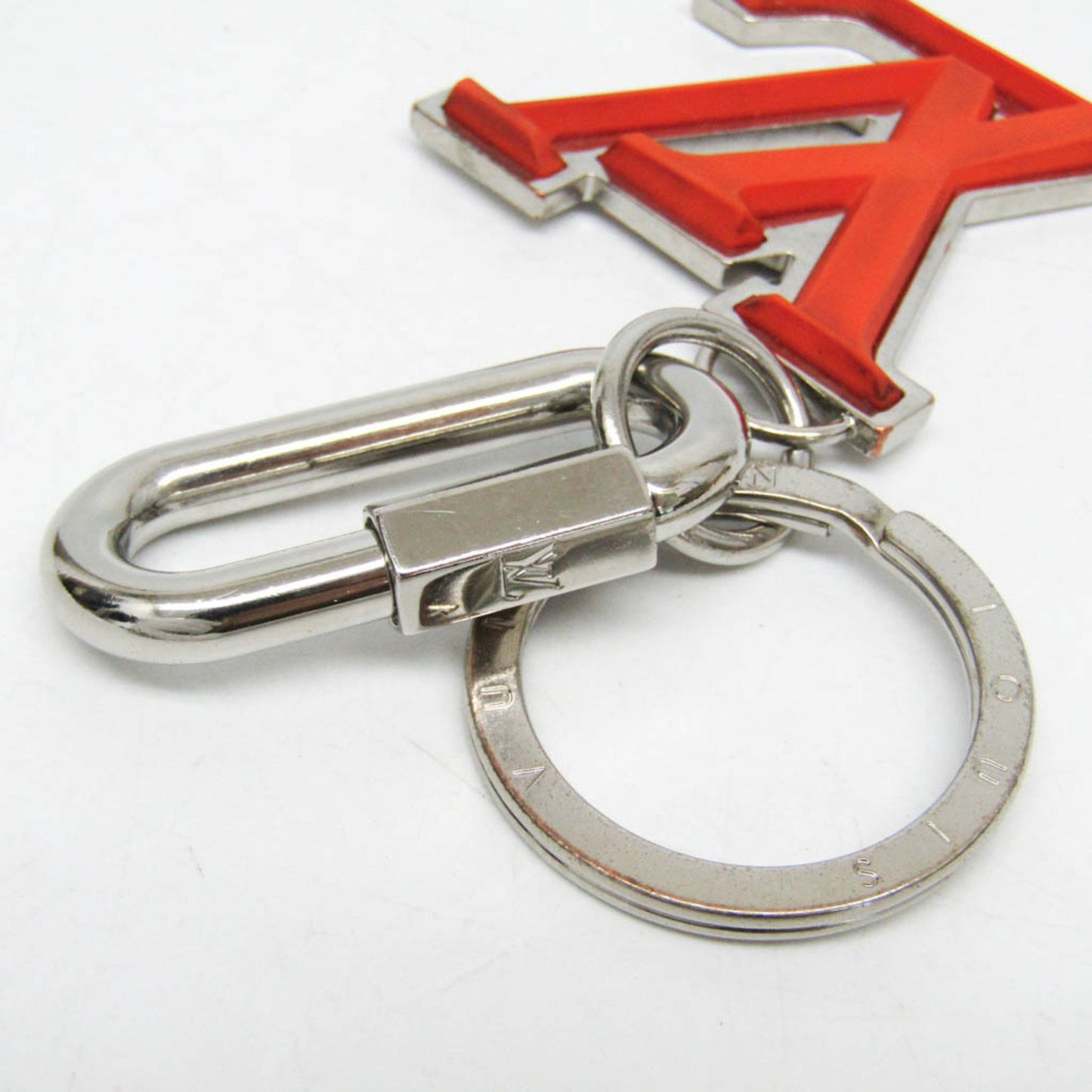 Louis Vuitton Other Metal Orange Key Rings