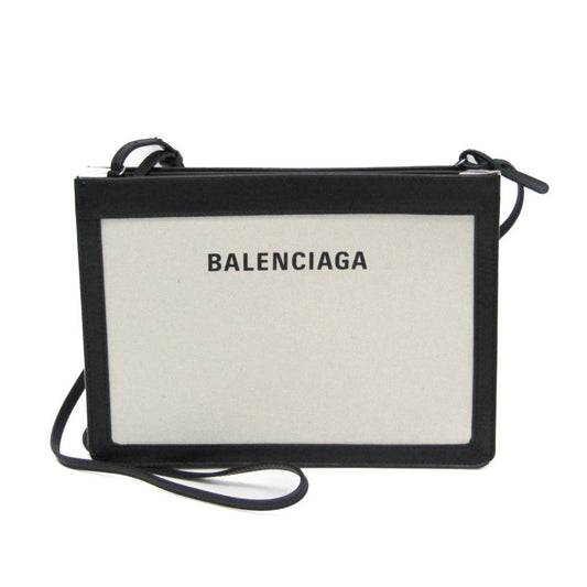 Balenciaga Canvas Black Shoulder Bags