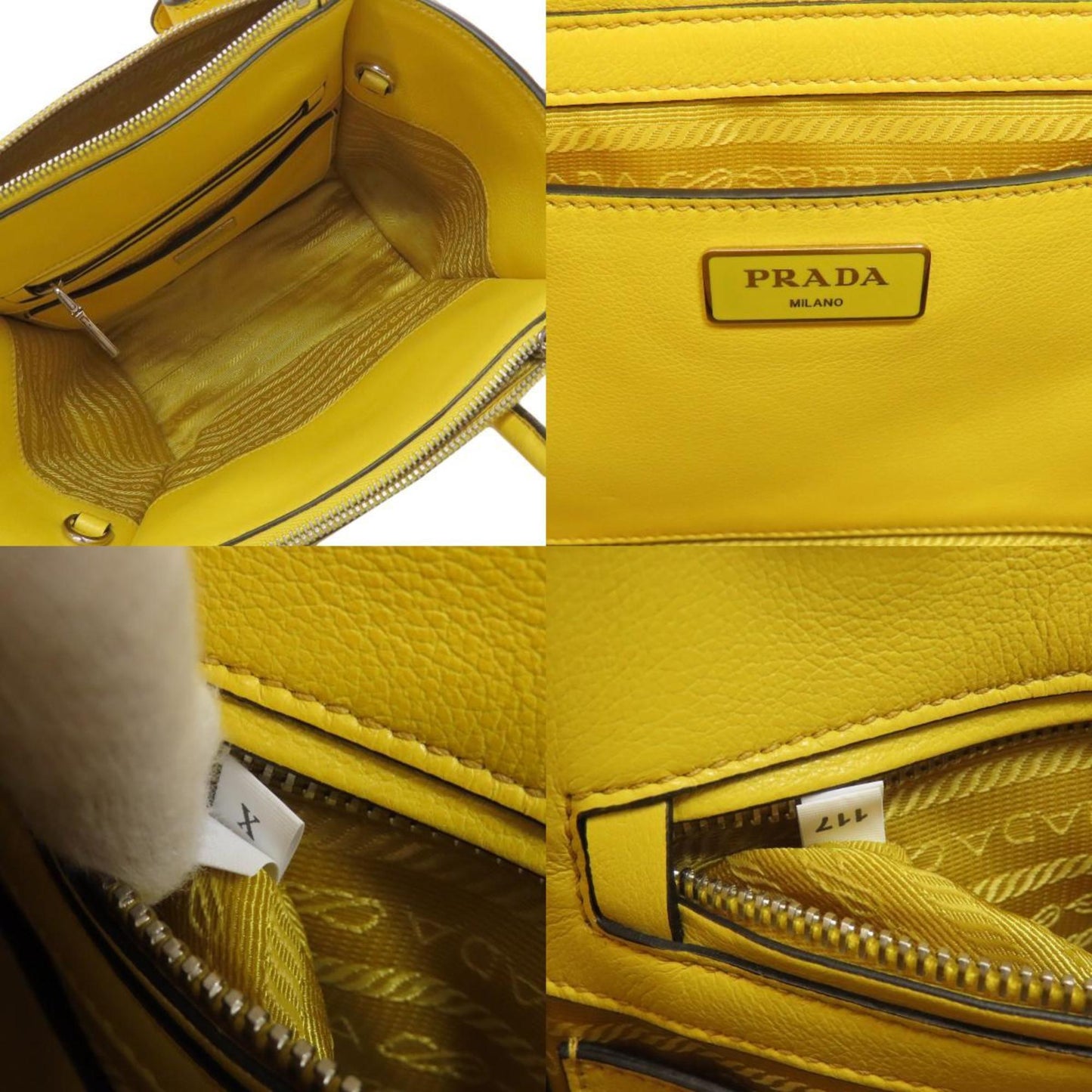 Prada Others Yellow Tote Bags