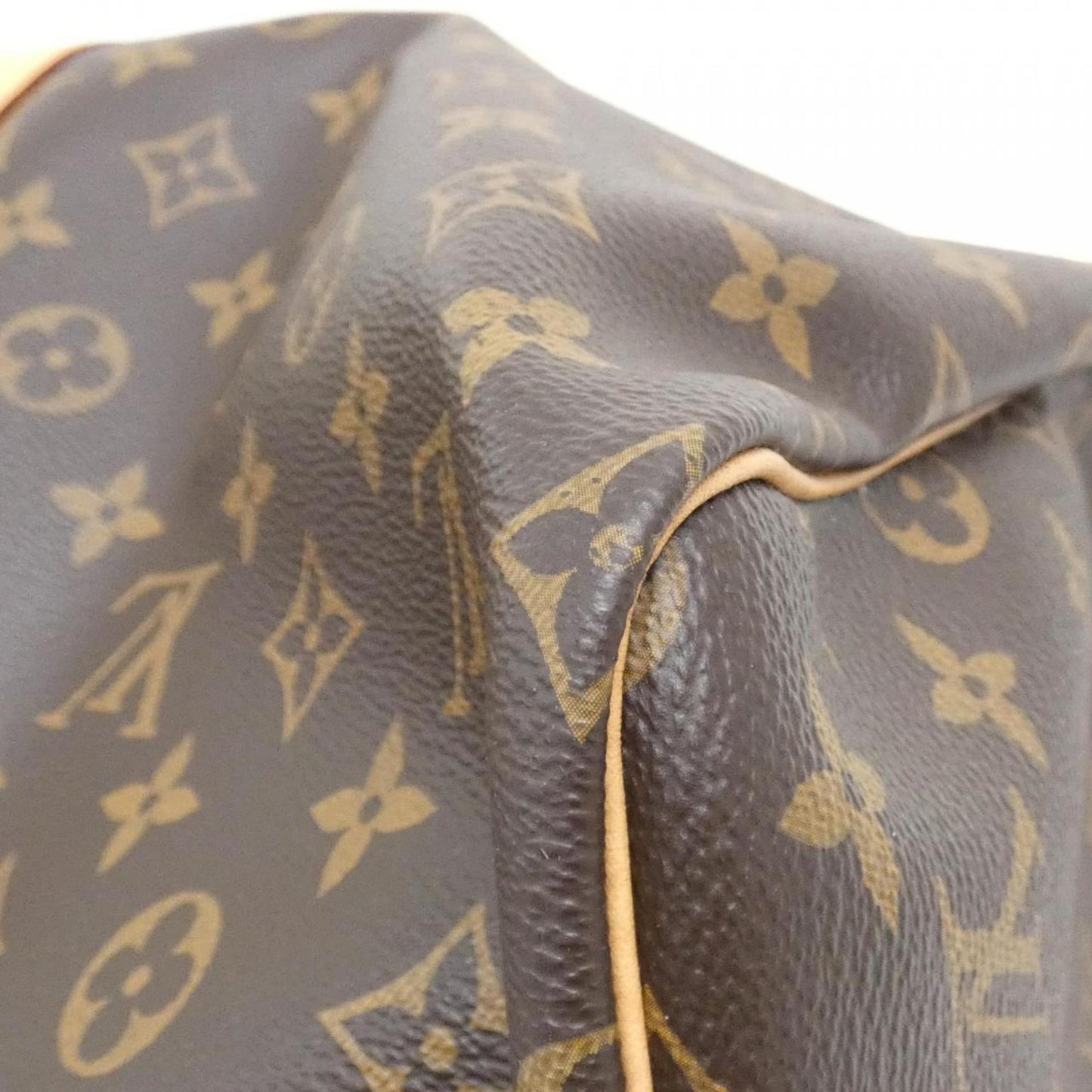 Louis Vuitton Coated Canvas Brown Travel Bags