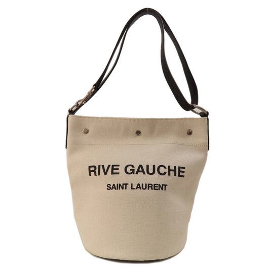 Saint Laurent Canvas White Handbags