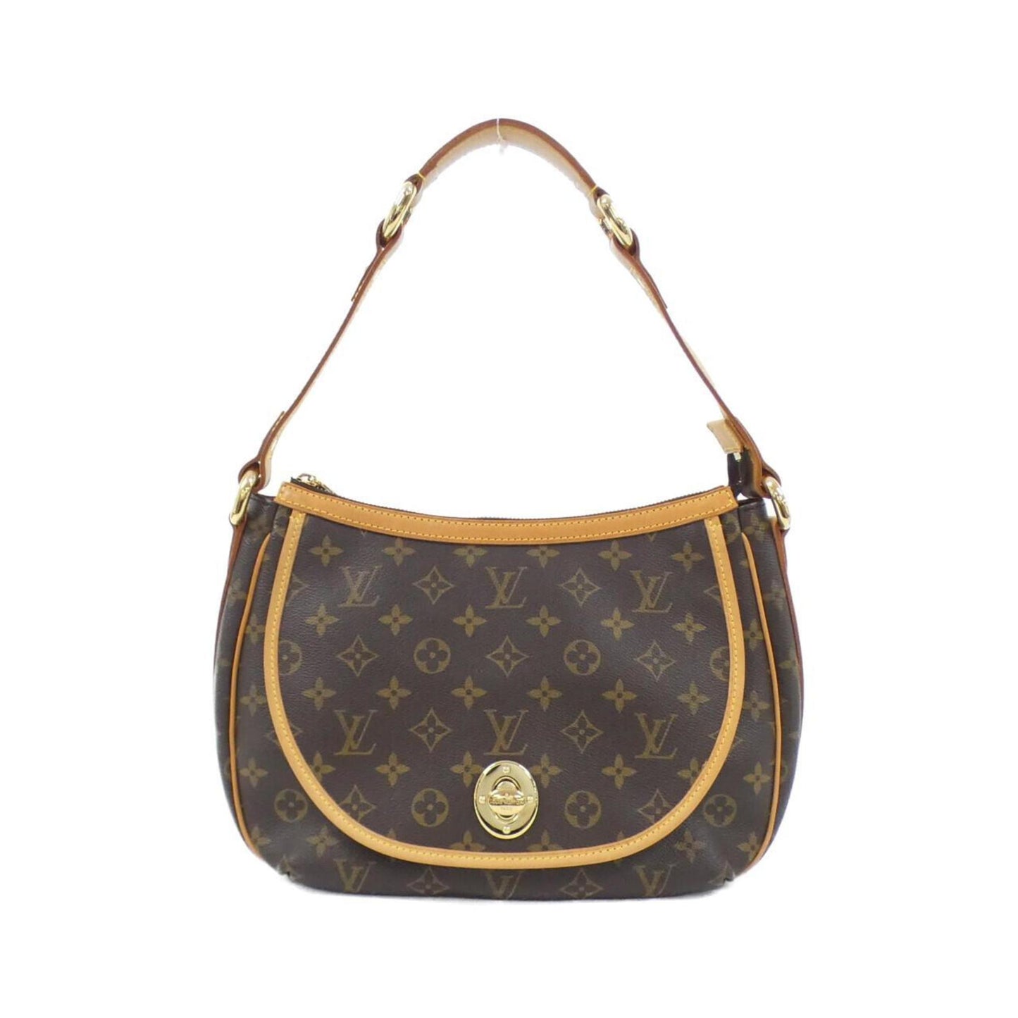 Louis Vuitton Coated Canvas Brown Shoulder Bags