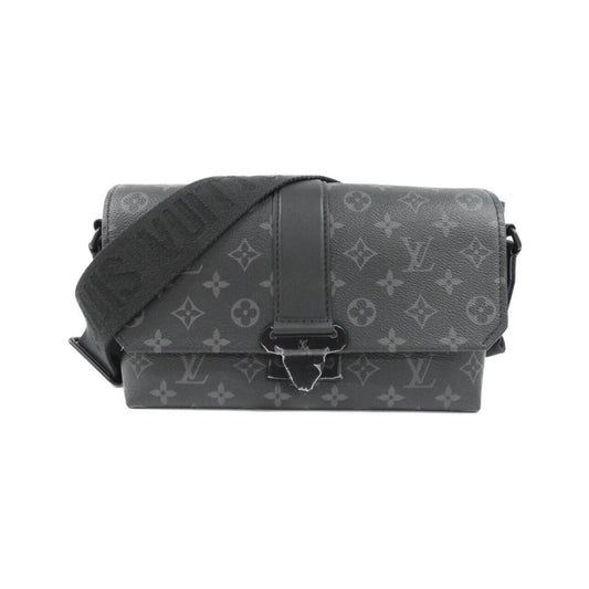 Louis Vuitton Coated Canvas Black Shoulder Bags