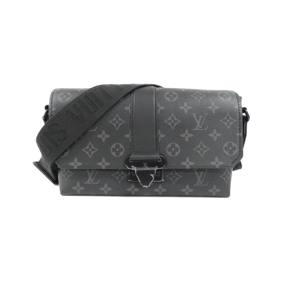 Louis Vuitton Coated Canvas Black Shoulder Bags