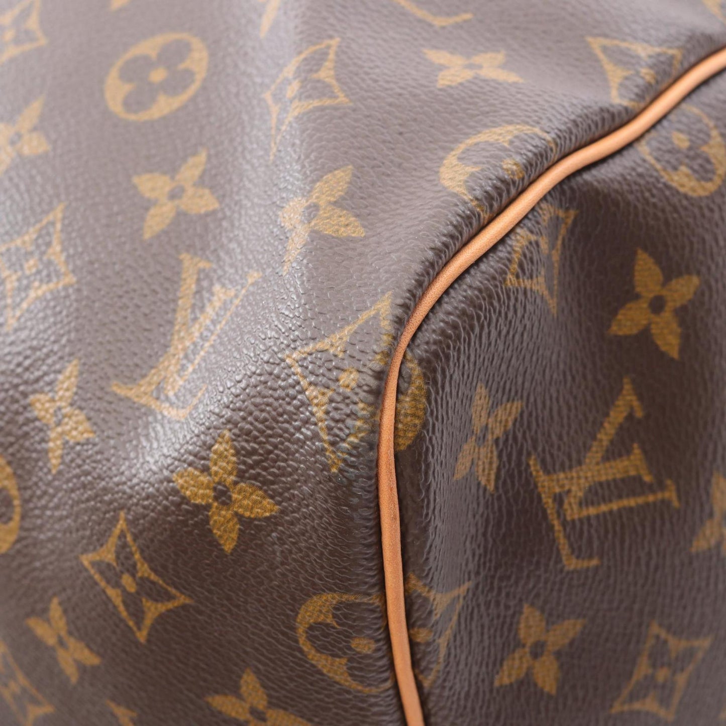 Louis Vuitton Coated Canvas Brown Travel Bags