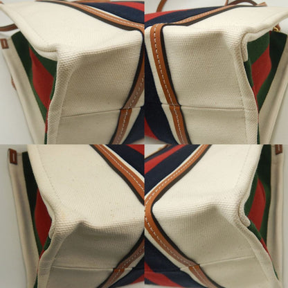 Gucci Canvas Brown Tote Bags