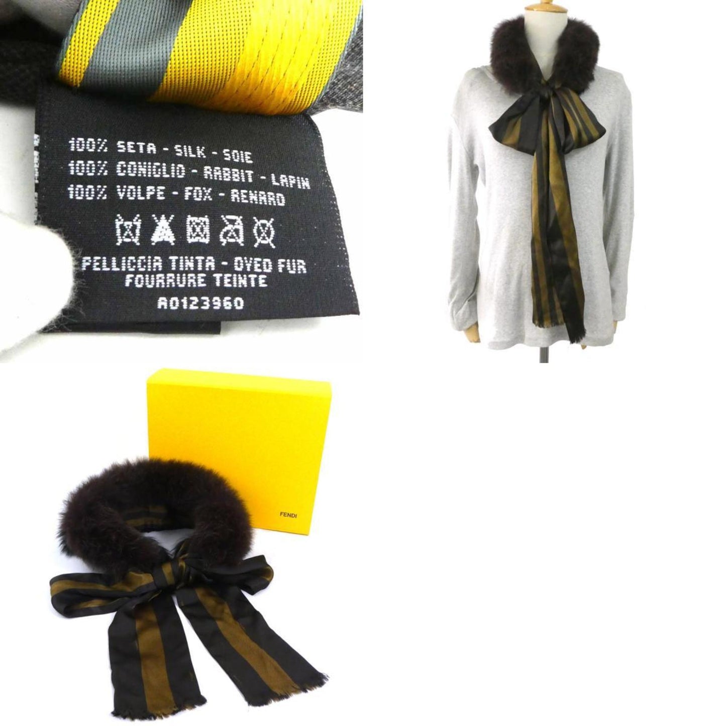 Fendi Others Brown Scarves