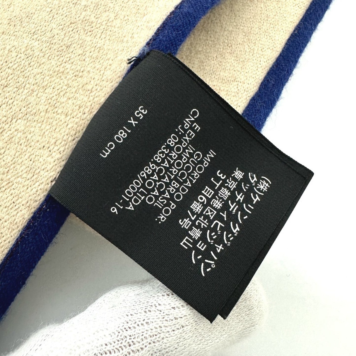 Gucci Wool Blue Scarves