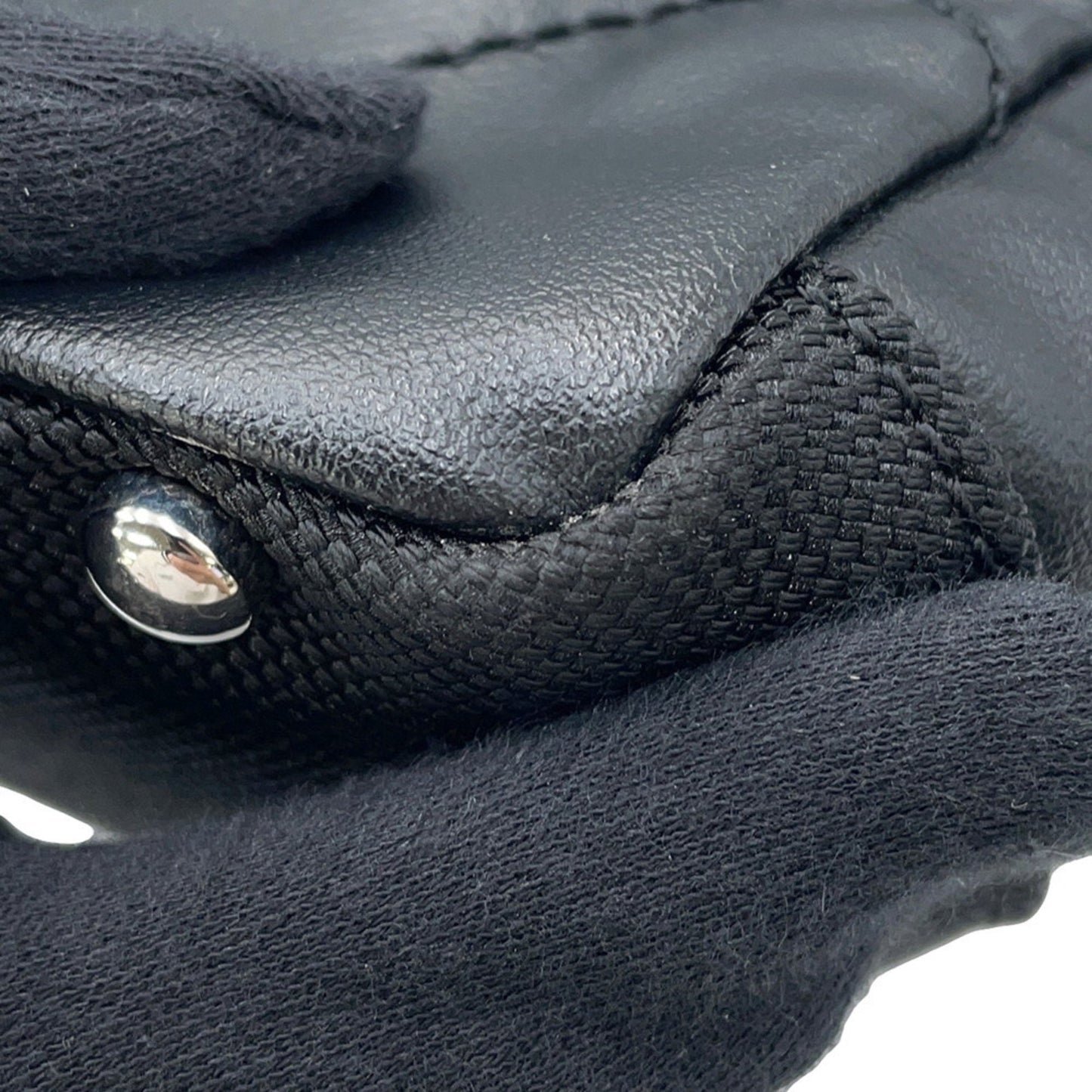 Chanel Coated Canvas Black Tote Bags