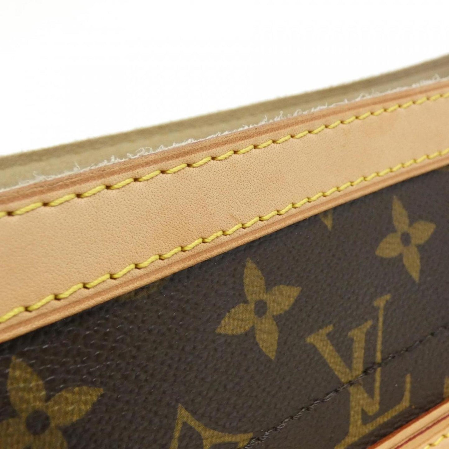 Louis Vuitton Coated Canvas Brown Shoulder Bags
