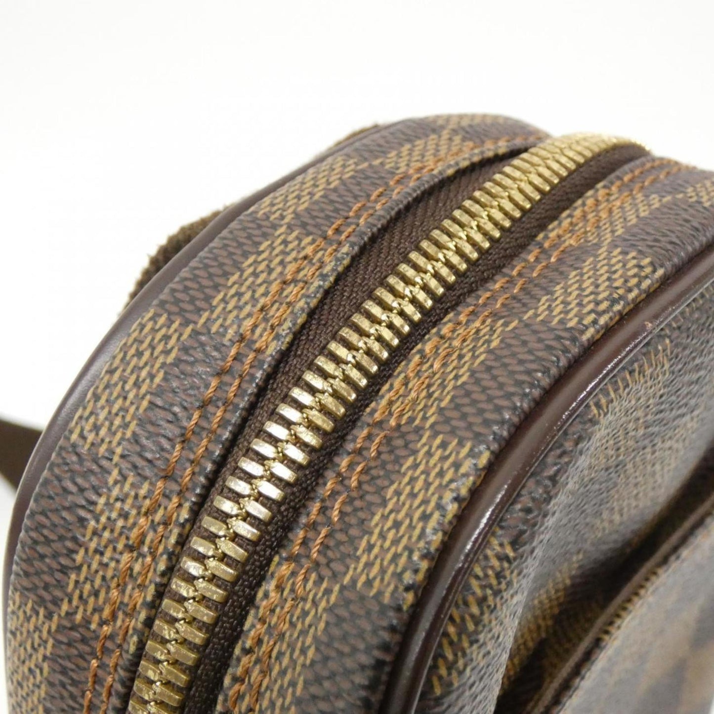 Louis Vuitton Coated Canvas Brown Shoulder Bags