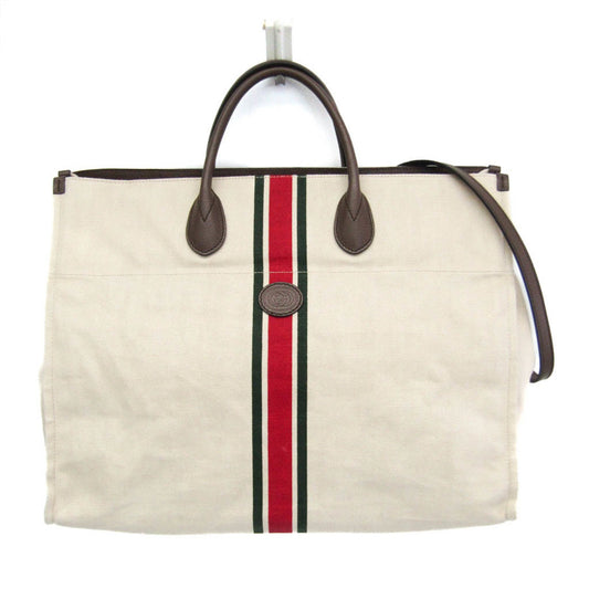 Gucci Canvas White Shoulder Bags