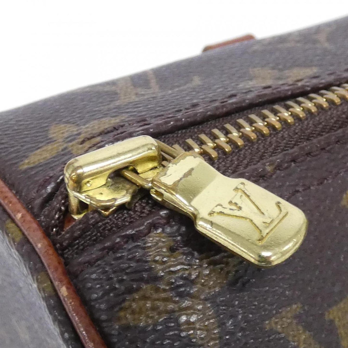 Louis Vuitton Coated Canvas Brown Handbags