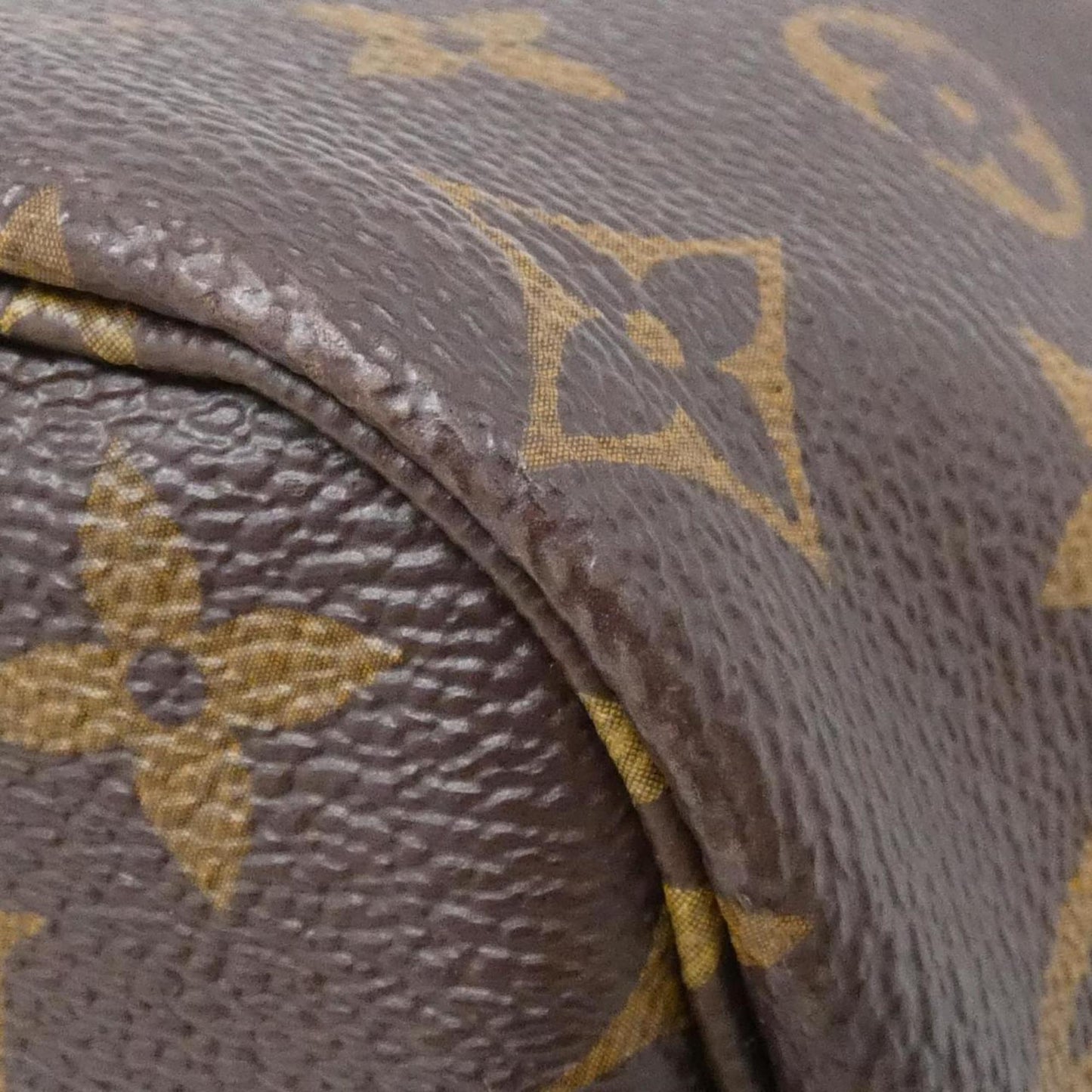 Louis Vuitton Coated Canvas Red Handbags