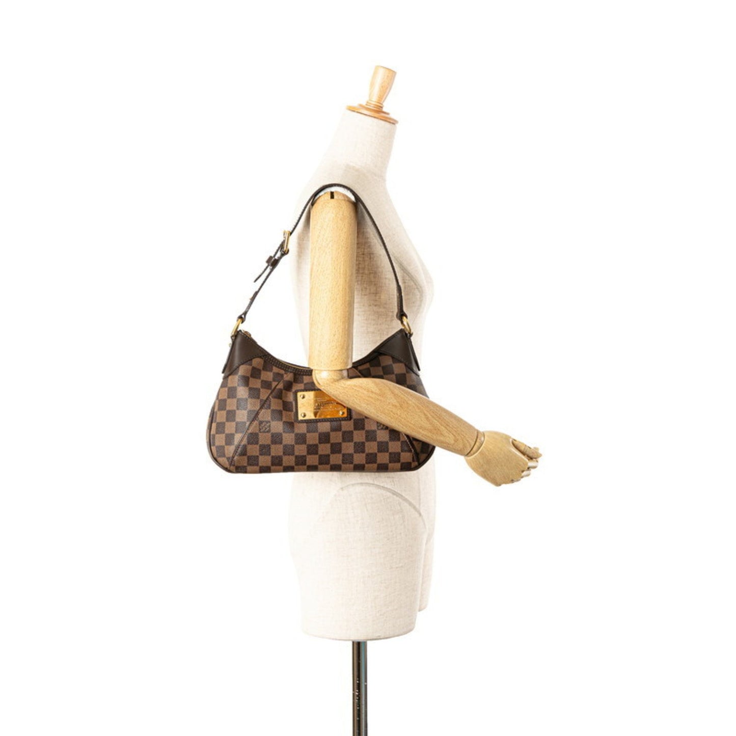 Louis Vuitton Pvc Brown Shoulder Bags