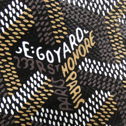 Goyard Coated Canvas Black Handbags