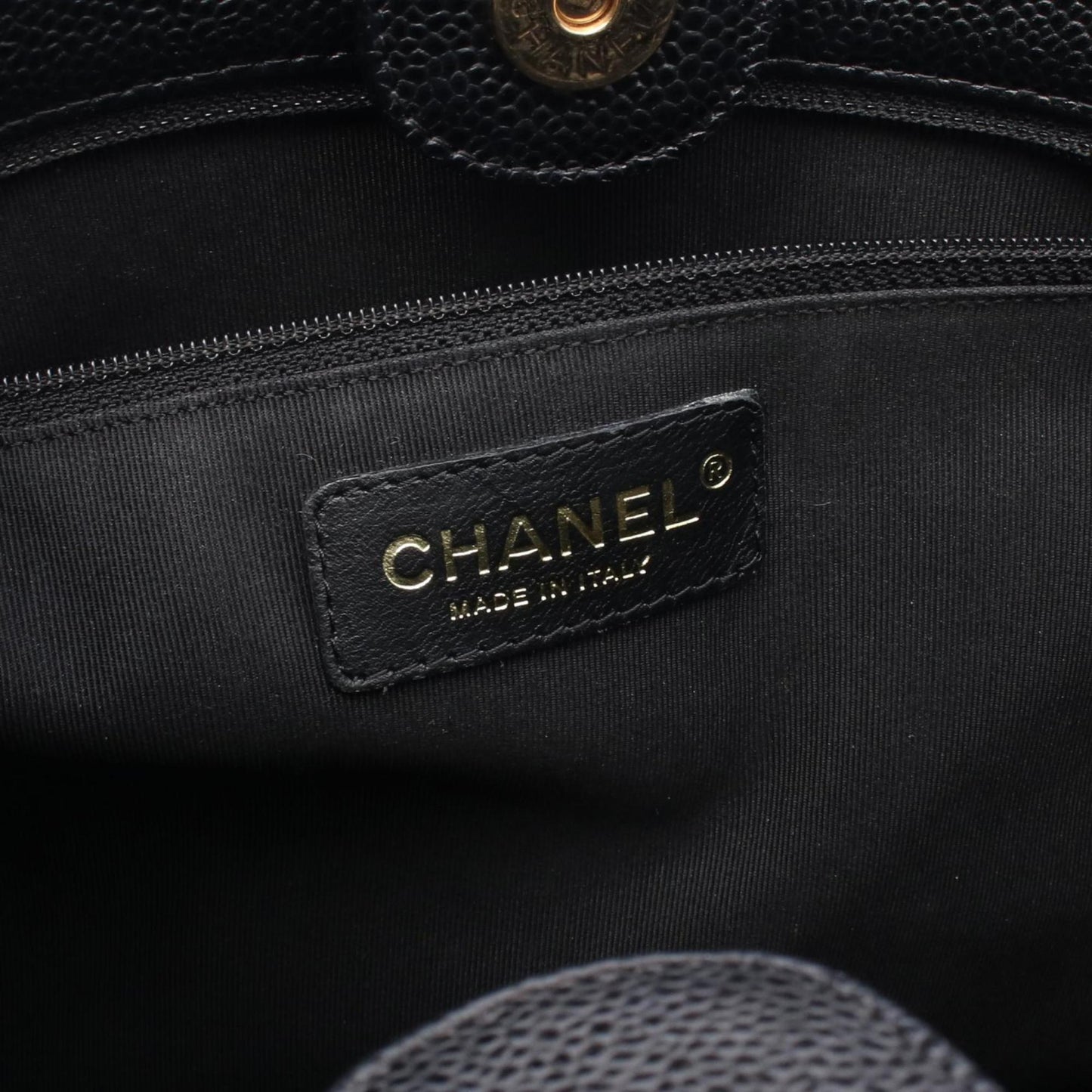 Chanel Calfskin Black Tote Bags