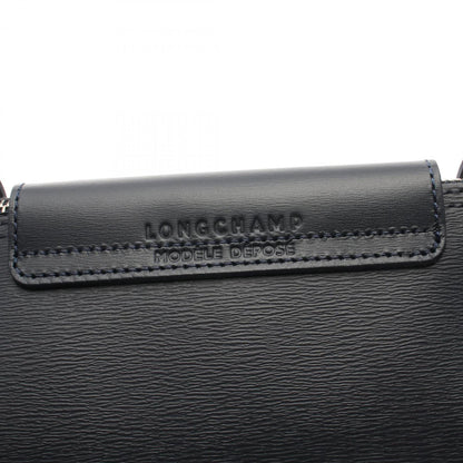 Longchamp Canvas Blue Tote Bags
