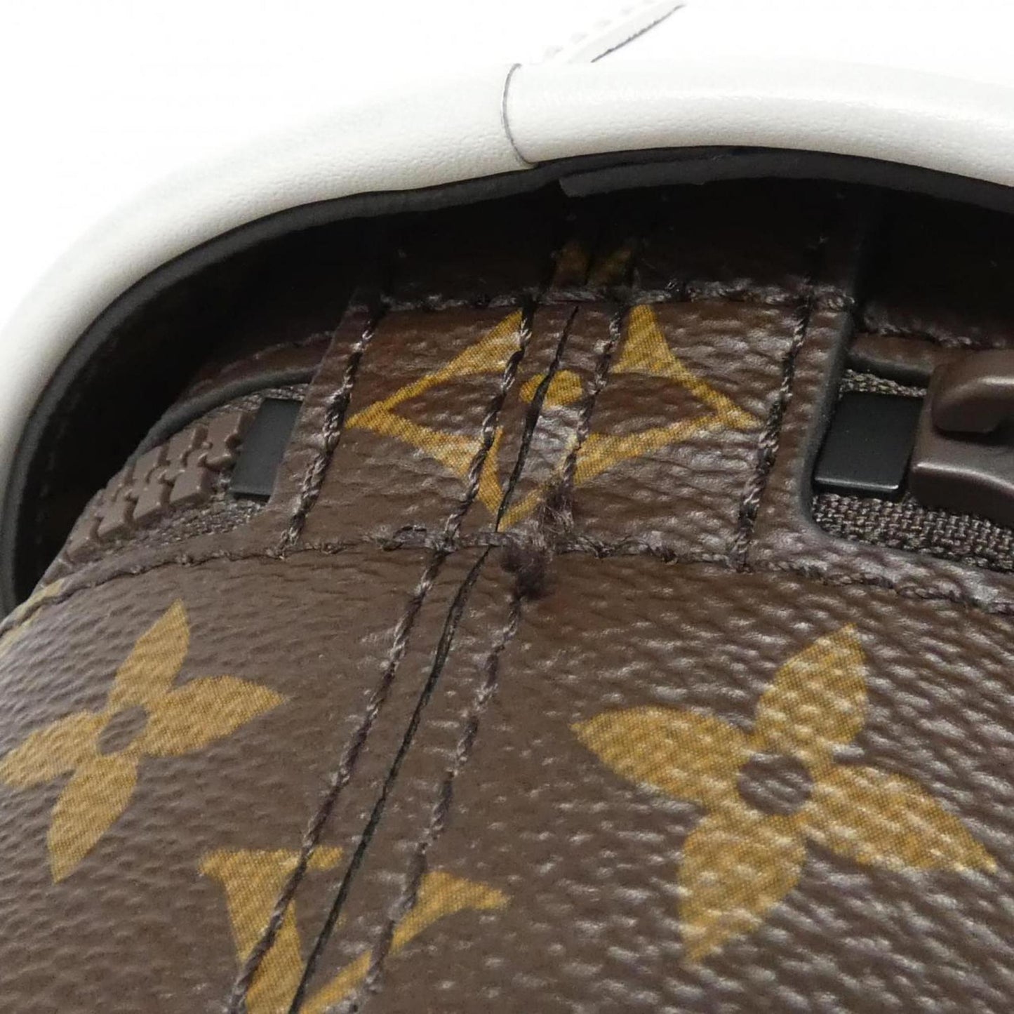 Louis Vuitton Coated Canvas Brown Shoulder Bags