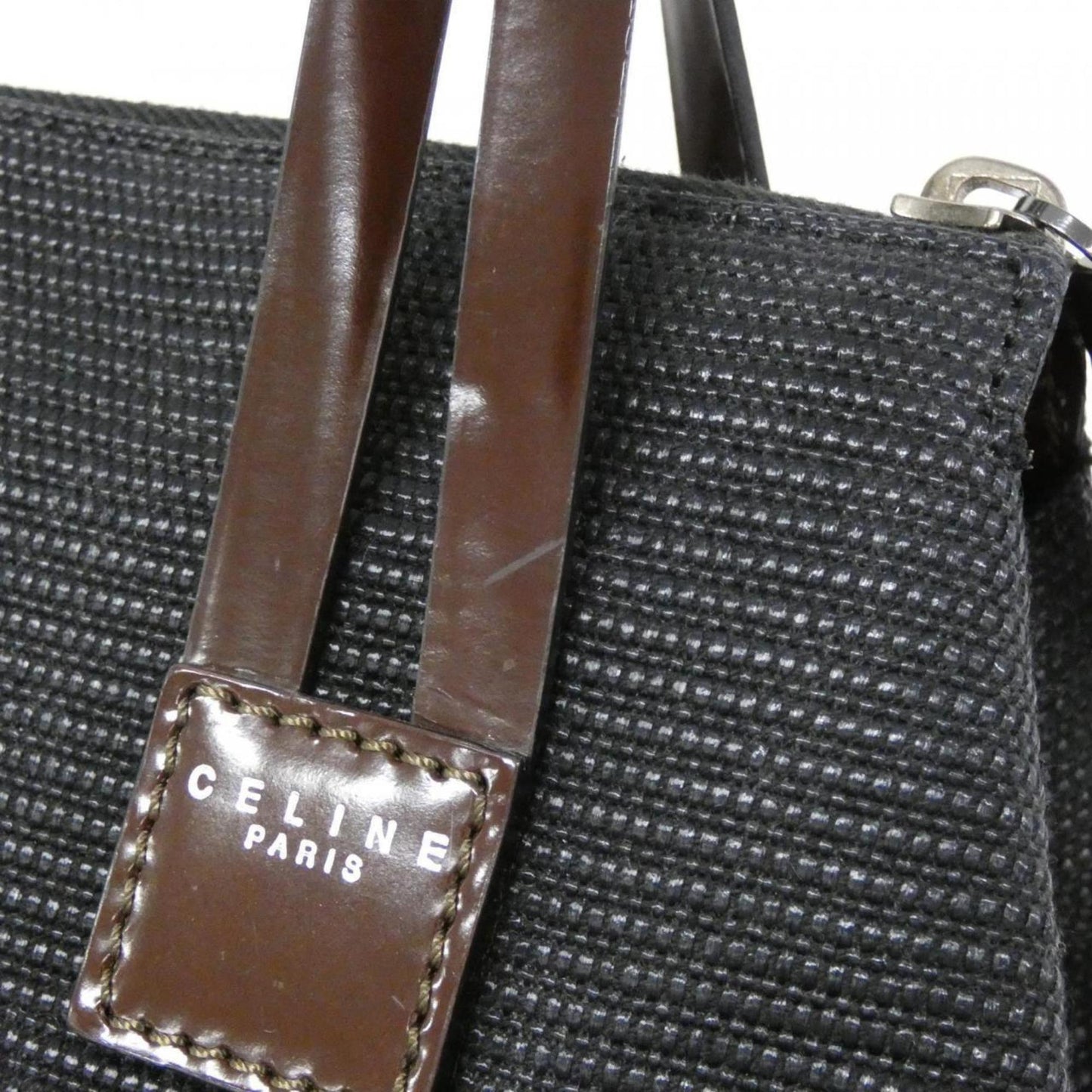 Celine Nylon Black Handbags