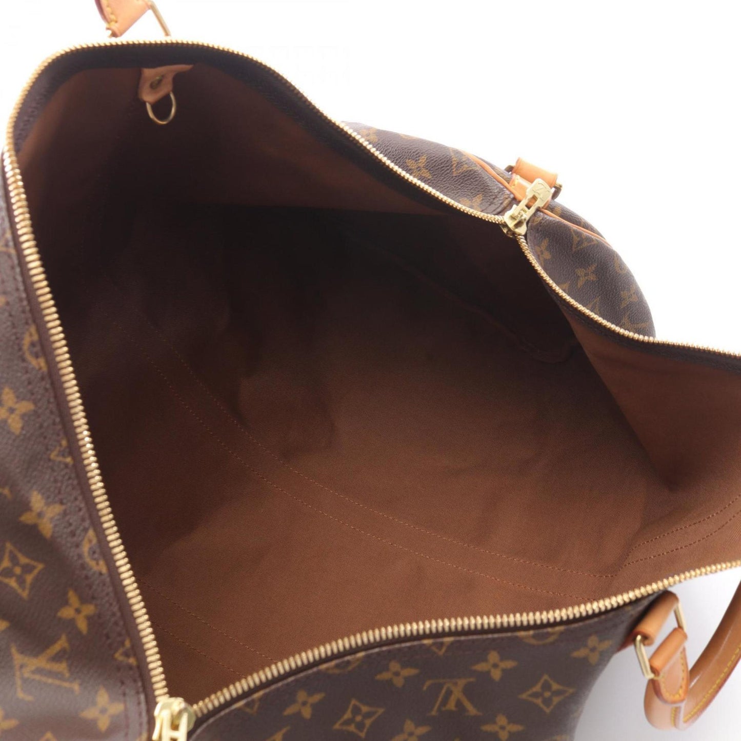Louis Vuitton Coated Canvas Brown Travel Bags