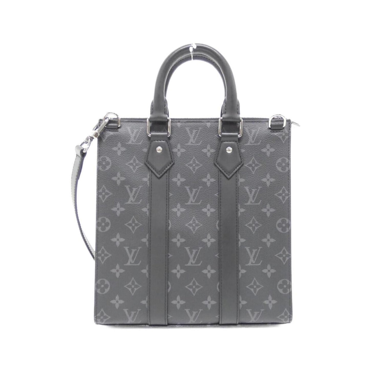 Louis Vuitton Coated Canvas Black Handbags