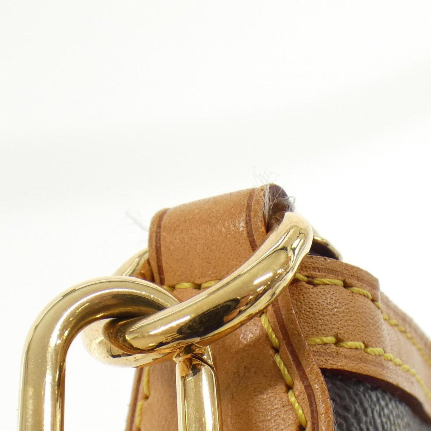 Louis Vuitton Coated Canvas Brown Handbags
