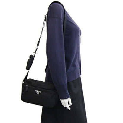 Prada Nylon Black Shoulder Bags