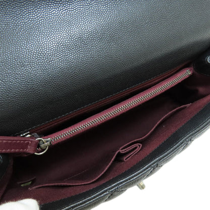 Chanel Calfskin Black Handbags