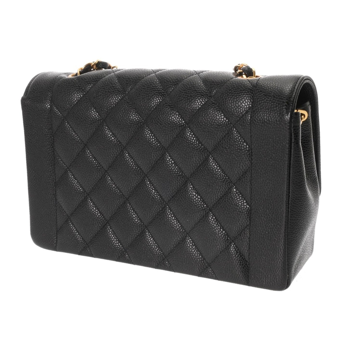Chanel Calfskin Black Shoulder Bags