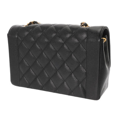 Chanel Calfskin Black Shoulder Bags