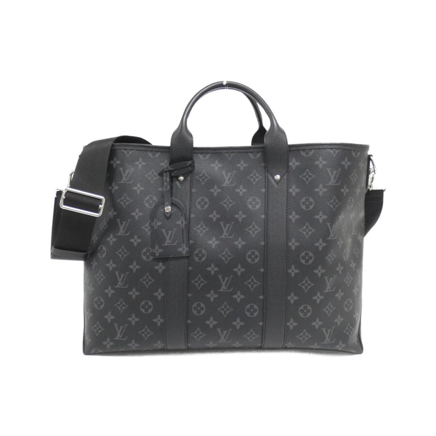 Louis Vuitton Coated Canvas Black Handbags