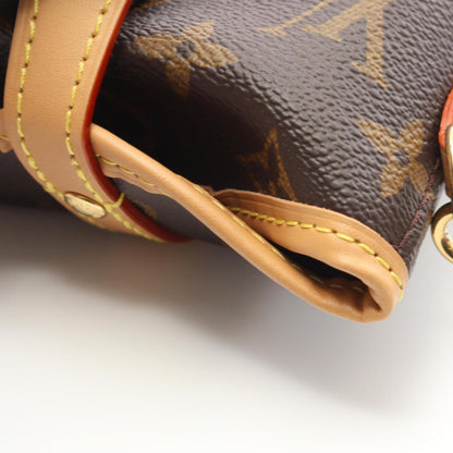 Louis Vuitton Coated Canvas Brown Shoulder Bags