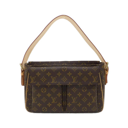 Louis Vuitton Coated Canvas Brown Shoulder Bags
