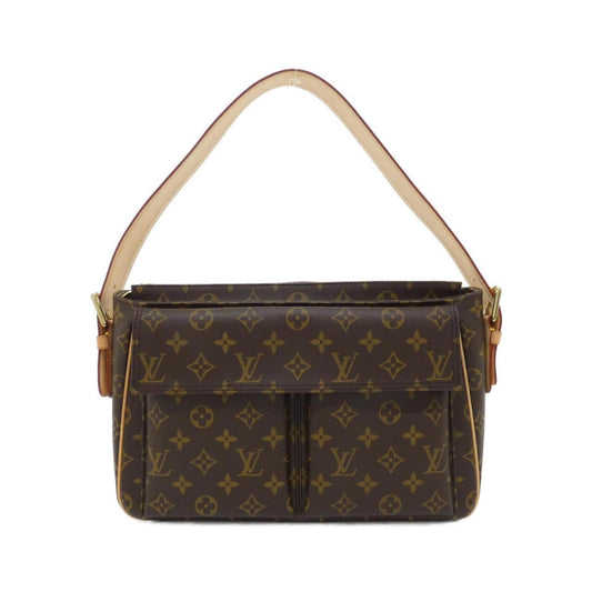 Louis Vuitton Coated Canvas Brown Shoulder Bags