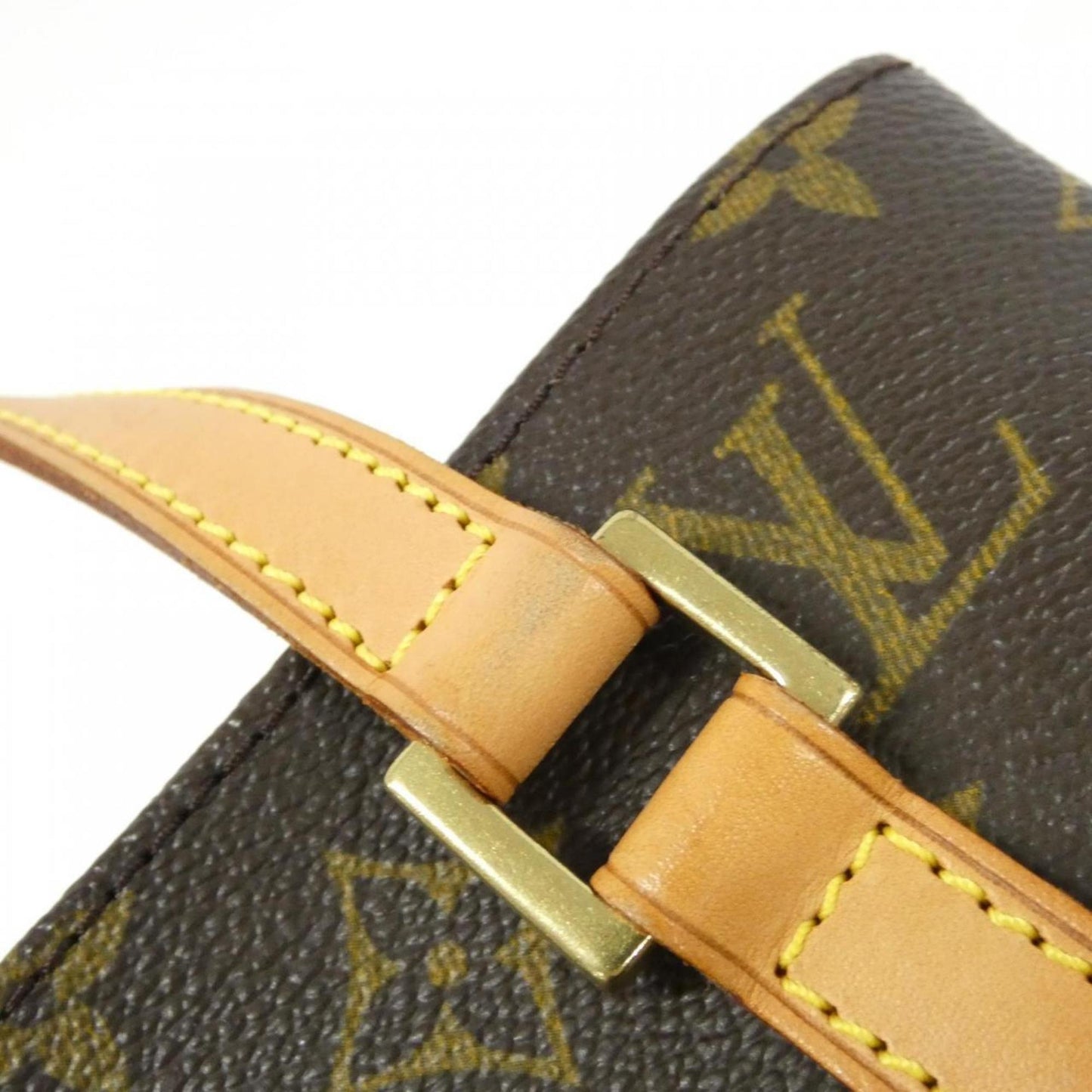 Louis Vuitton Coated Canvas Brown Handbags