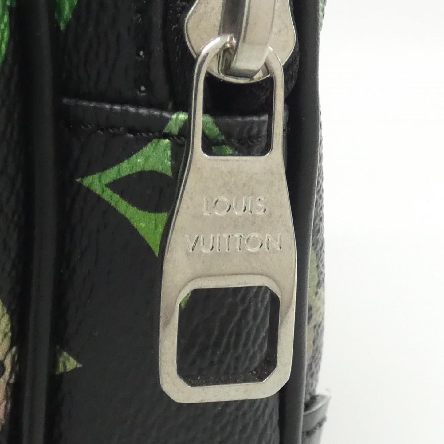 Louis Vuitton Coated Canvas Black Shoulder Bags