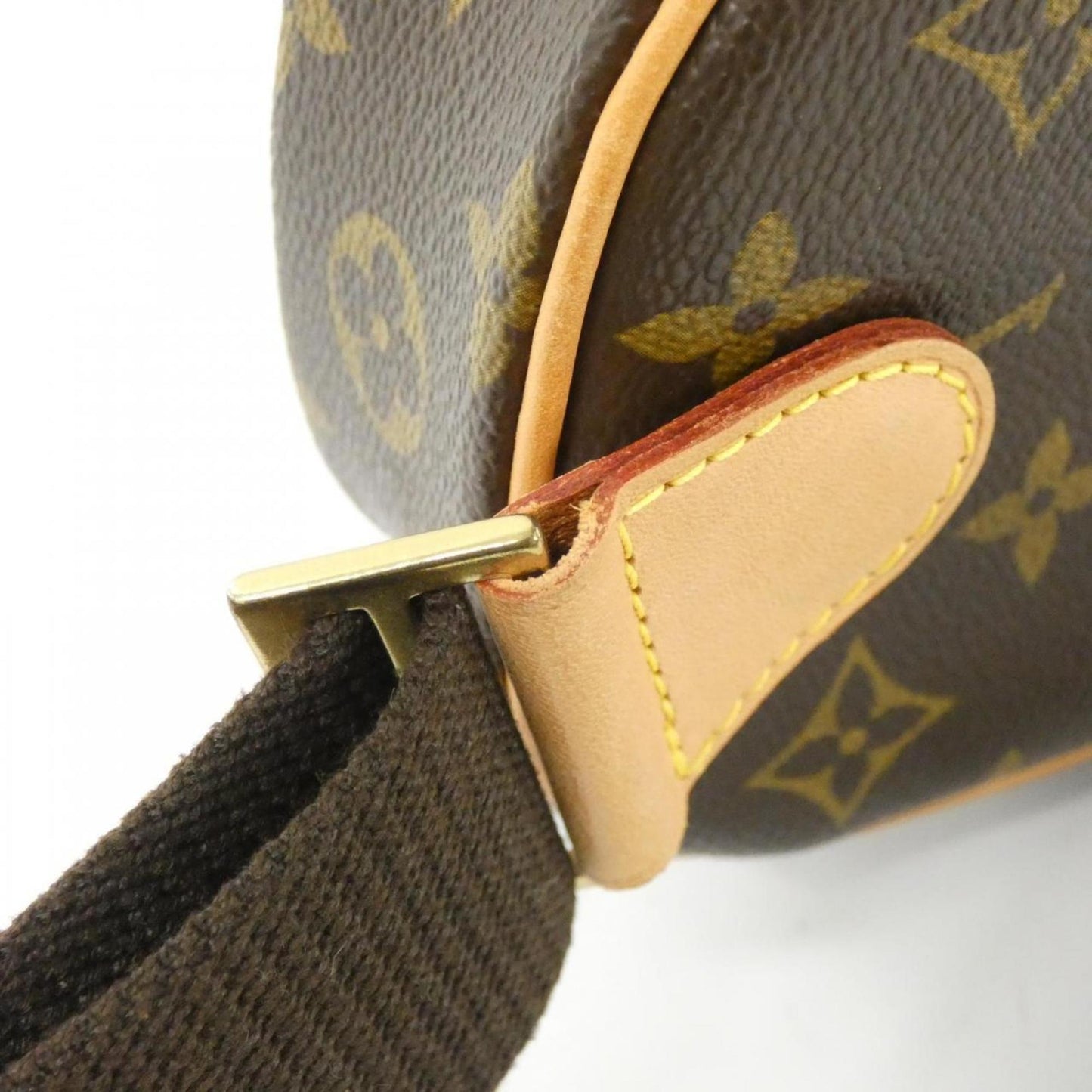 Louis Vuitton Coated Canvas Brown Shoulder Bags