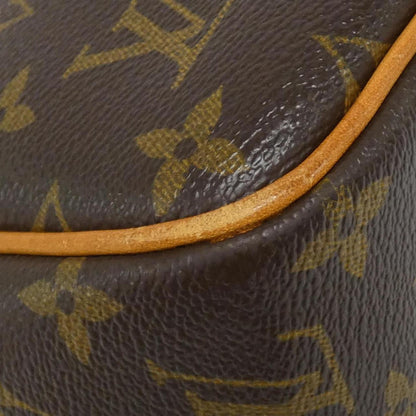 Louis Vuitton Coated Canvas Brown Shoulder Bags