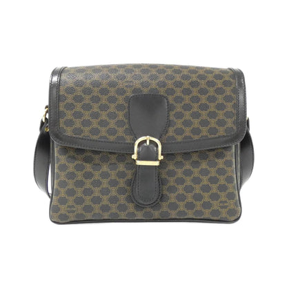 Celine Coated Canvas Black Shoulder Bags