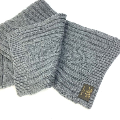 Louis Vuitton Wool Gray Scarves