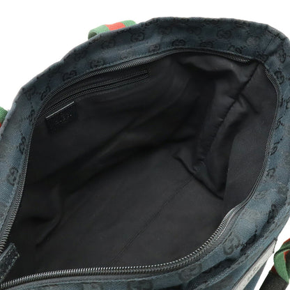 Gucci Canvas Black Shoulder Bags