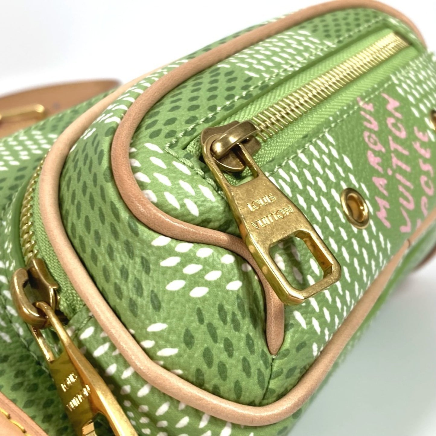 Louis Vuitton Canvas Green Handbags