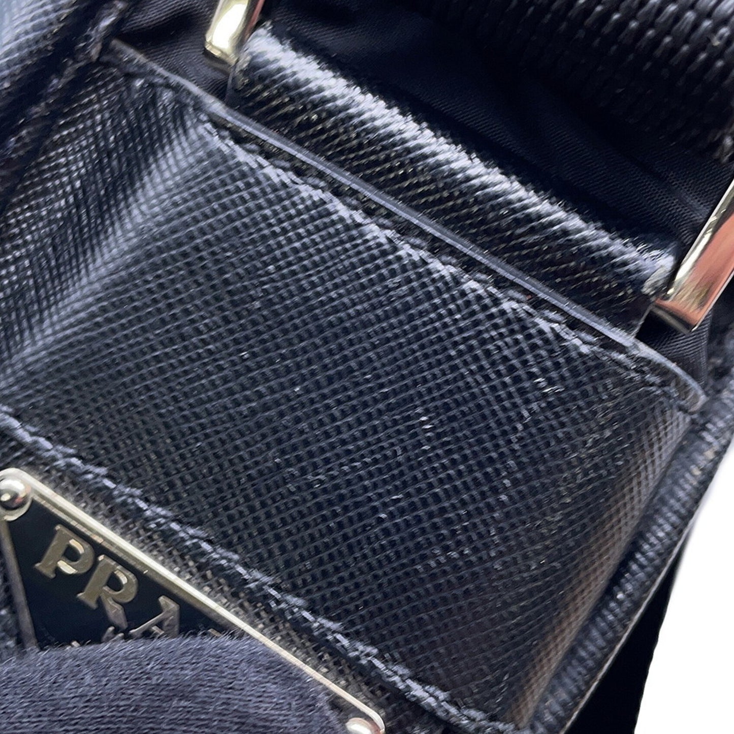 Prada Nylon Black Shoulder Bags