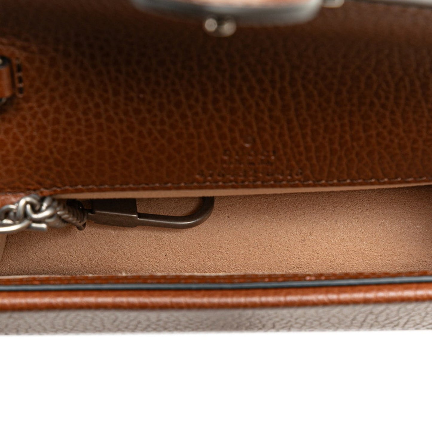 Gucci Denim Brown Shoulder Bags