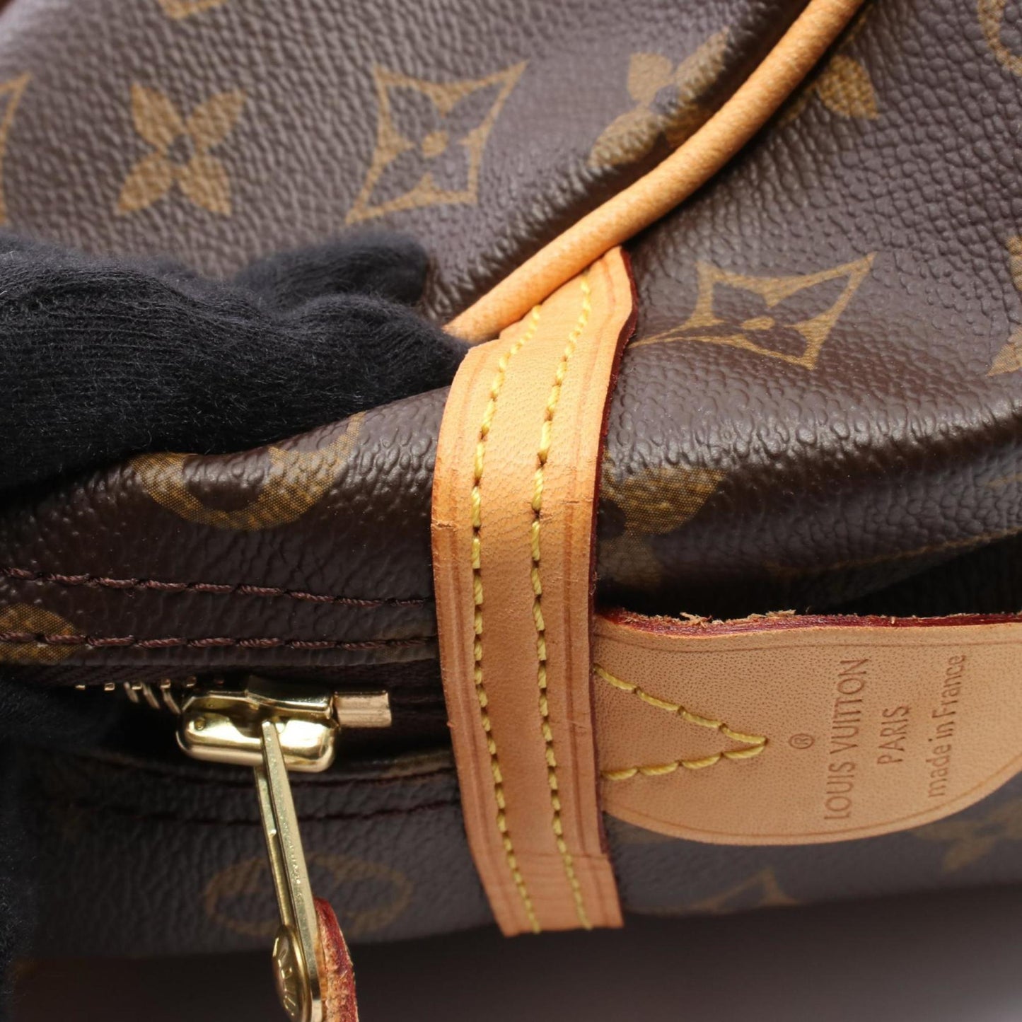 Louis Vuitton Coated Canvas Brown Shoulder Bags