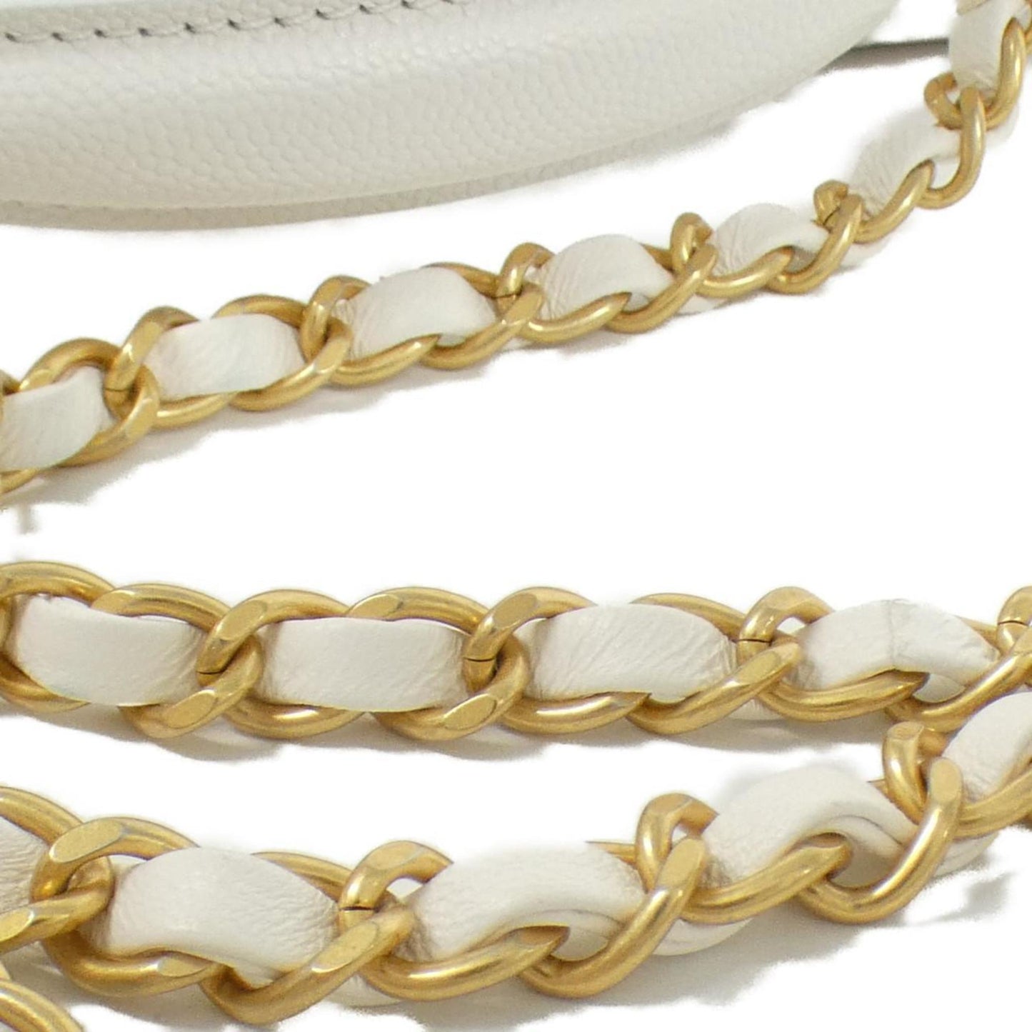 Chanel Calfskin White Handbags