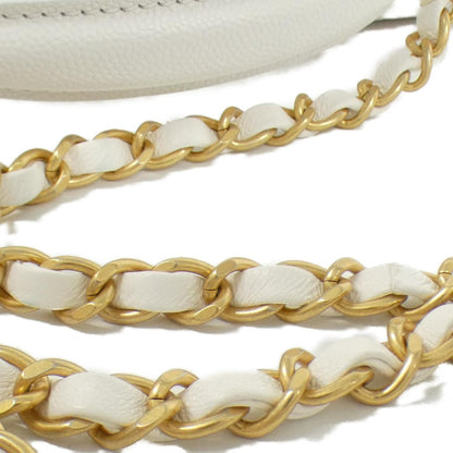 Chanel Calfskin White Handbags